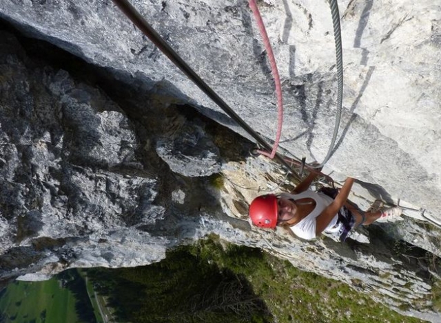  Famosa Vía Ferrata alrededor de Samoens